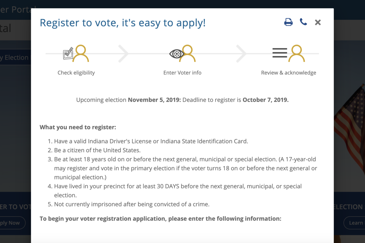 Indiana Voter Registration Deadline Is Monday WVPE