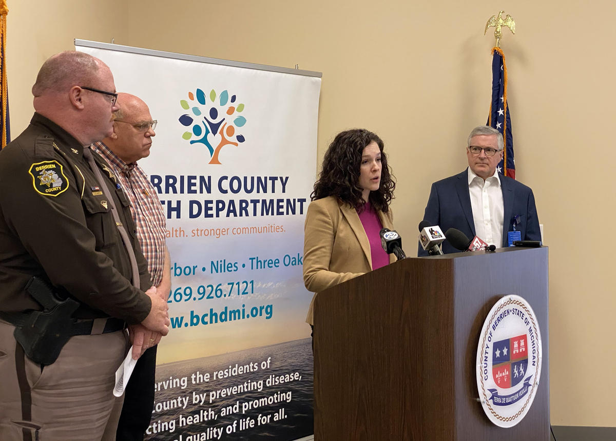 BREAKING Berrien County Reports First Cases Of COVID19 WVPE