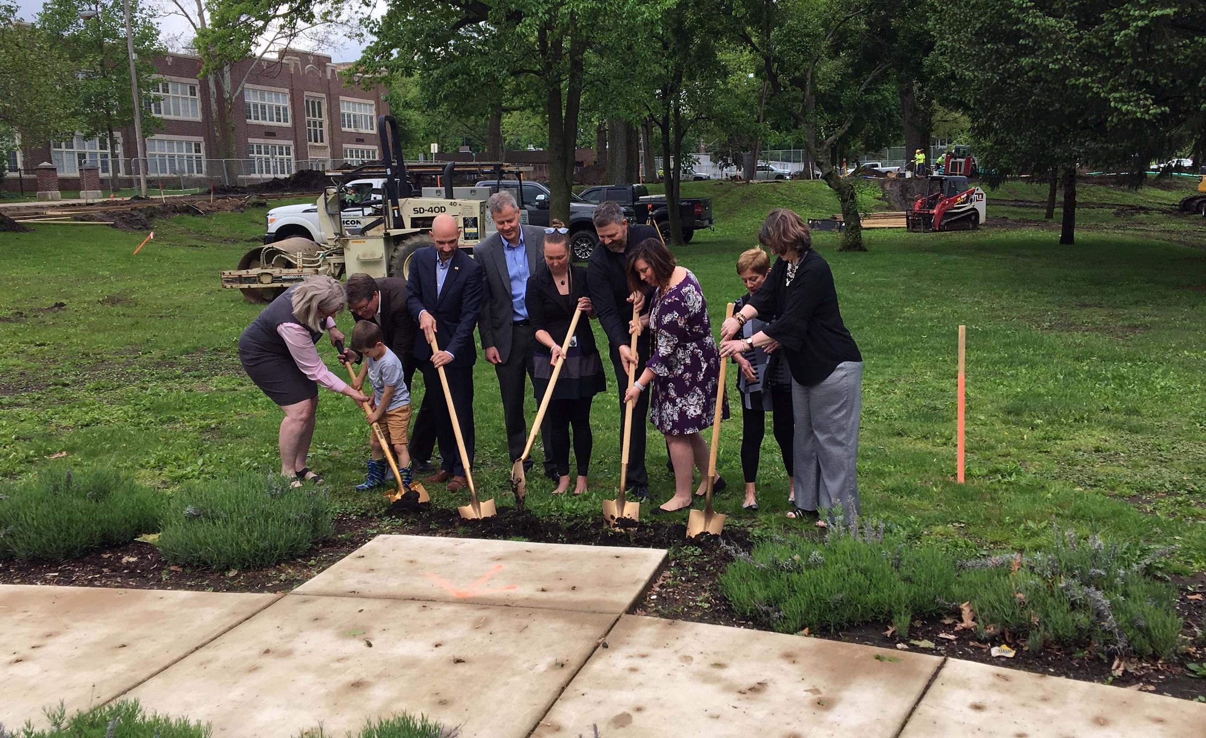 Breaking Ground On A New And Improved Leeper Park In South Bend | WVPE