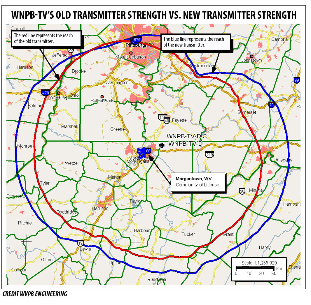 West Virginia Public Broadcasting Upgrades Failing WNPB-TV Tower | West ...