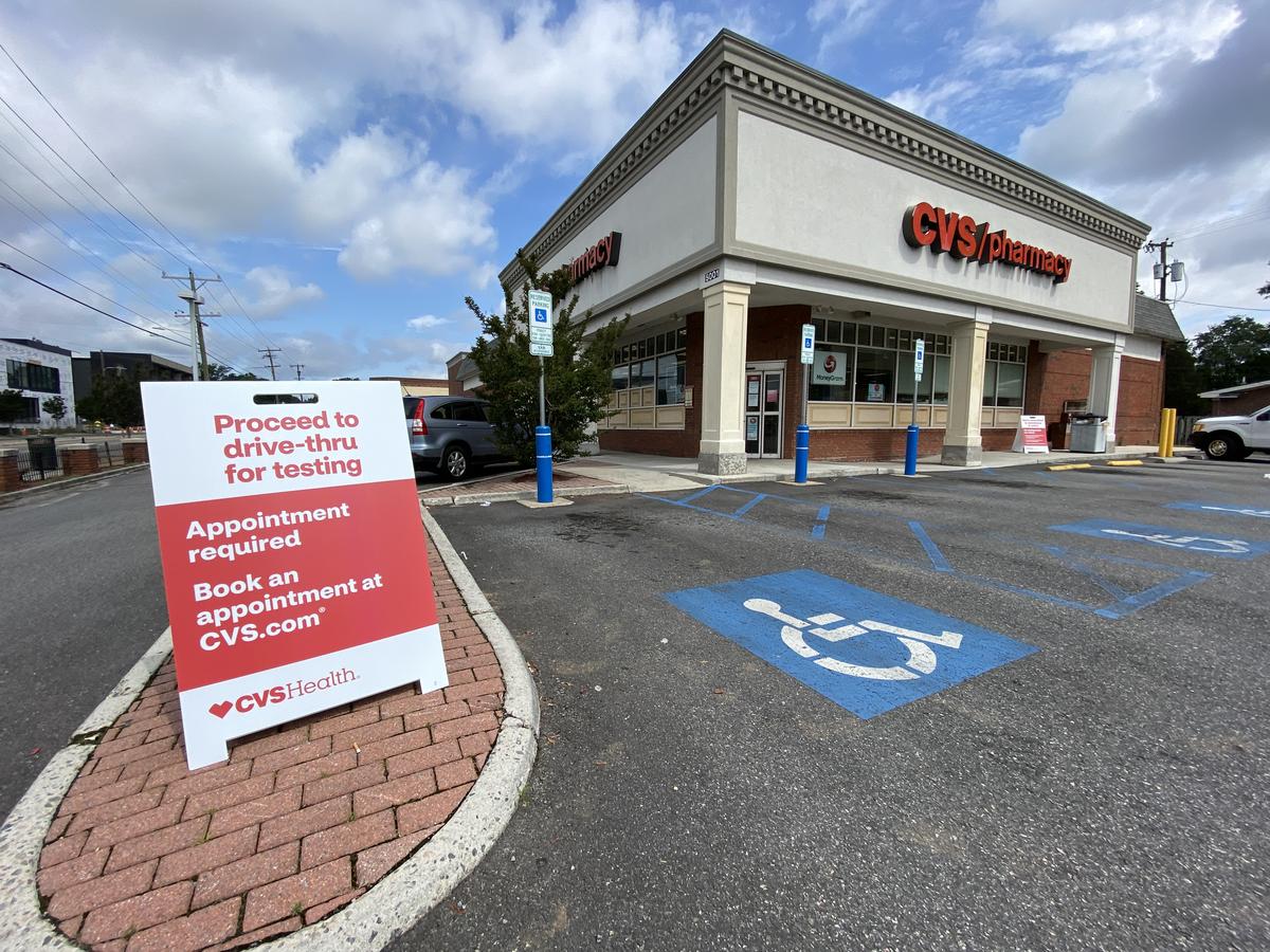 Dozens of CVS Pharmacies in Virginia Offer Drive Through Testing WVTF
