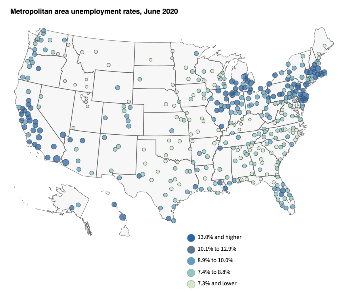 Comparing Virginia's Unemployment with Other Localities Across the ...