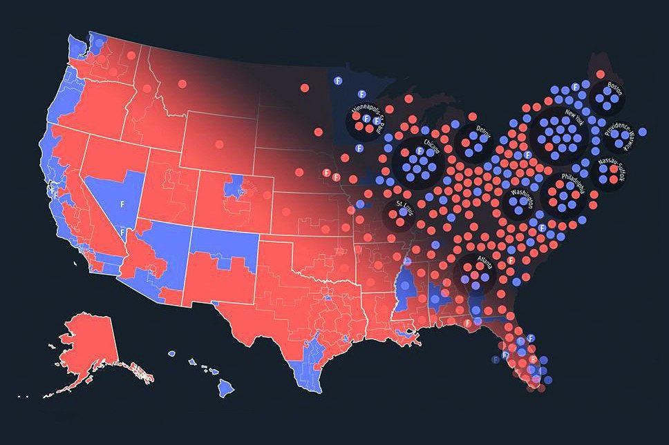 Map Of Us Congressional Districts See How Your U.S. Congressional District has Changed Over Time | WVTF