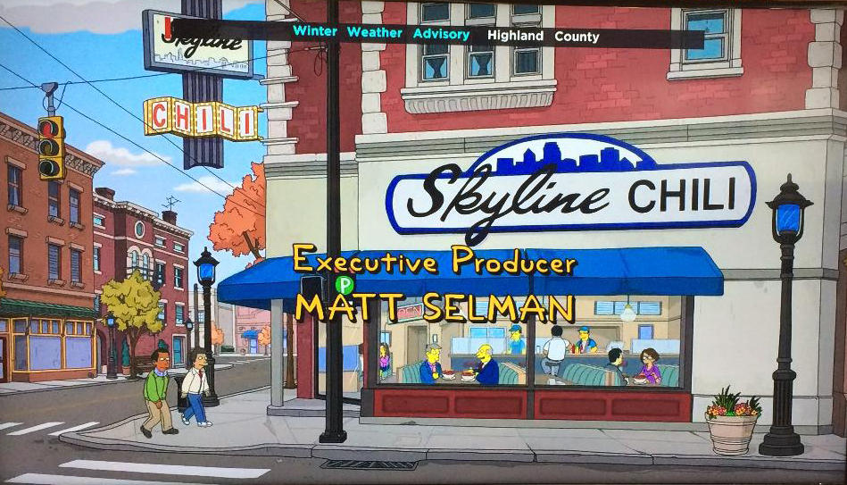 'Simpsons' Producer On Why They Did A 'Road Trip To Cincinnati' WVXU