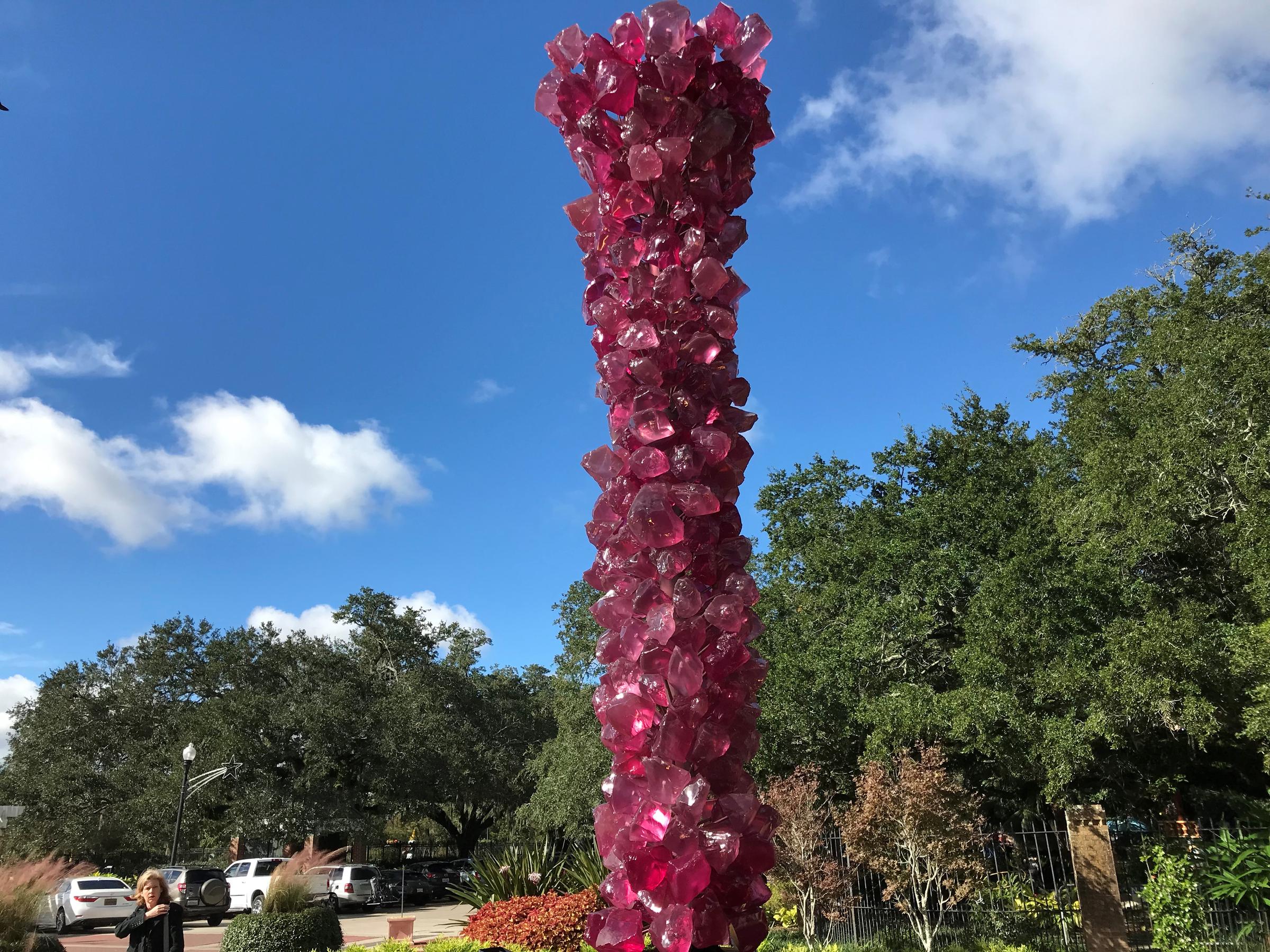 Chihuly Sculpture Installed At City Park Wwno