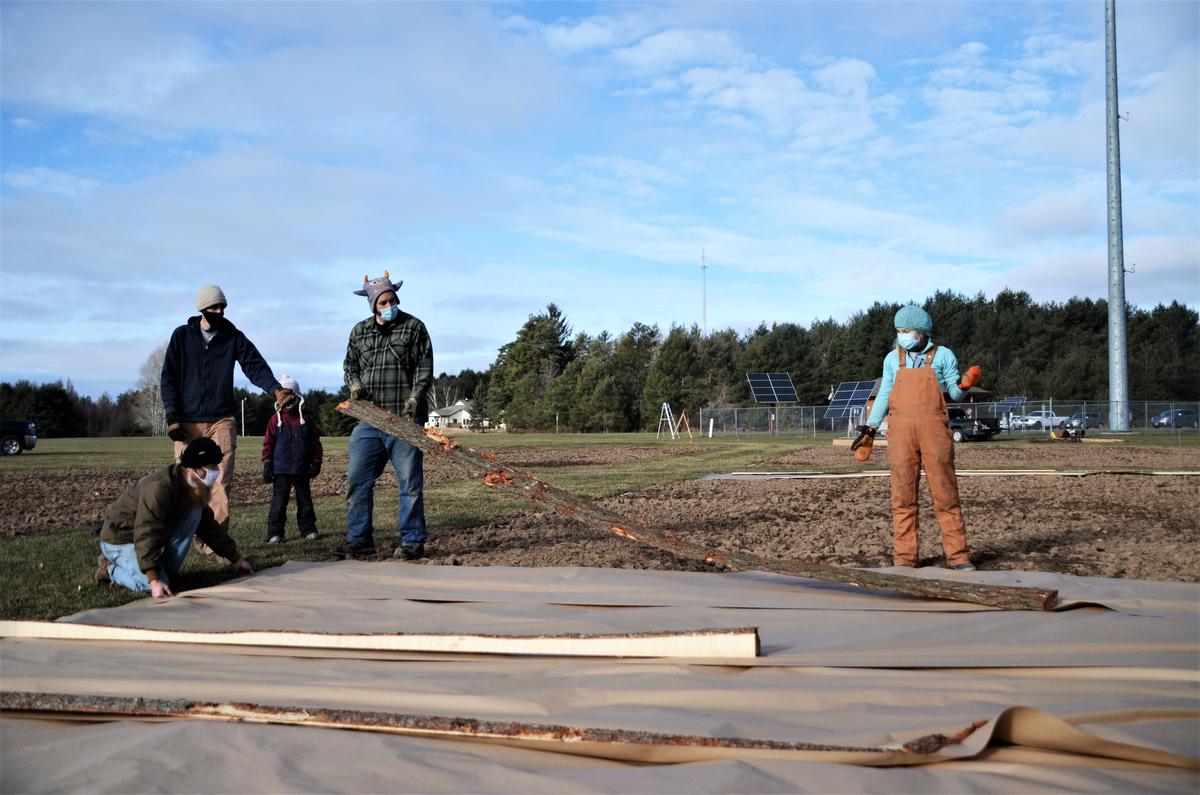 Volunteers Begin Work on New Northwoods Community Garden | WXPR