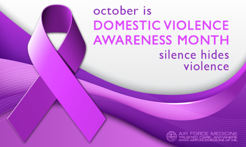 Events Set For October Domestic Violence Awareness Month | WXPR