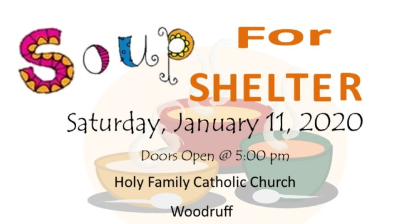 Soup Fundraiser Next Week For Northwoods Homeless Shelter | WXPR