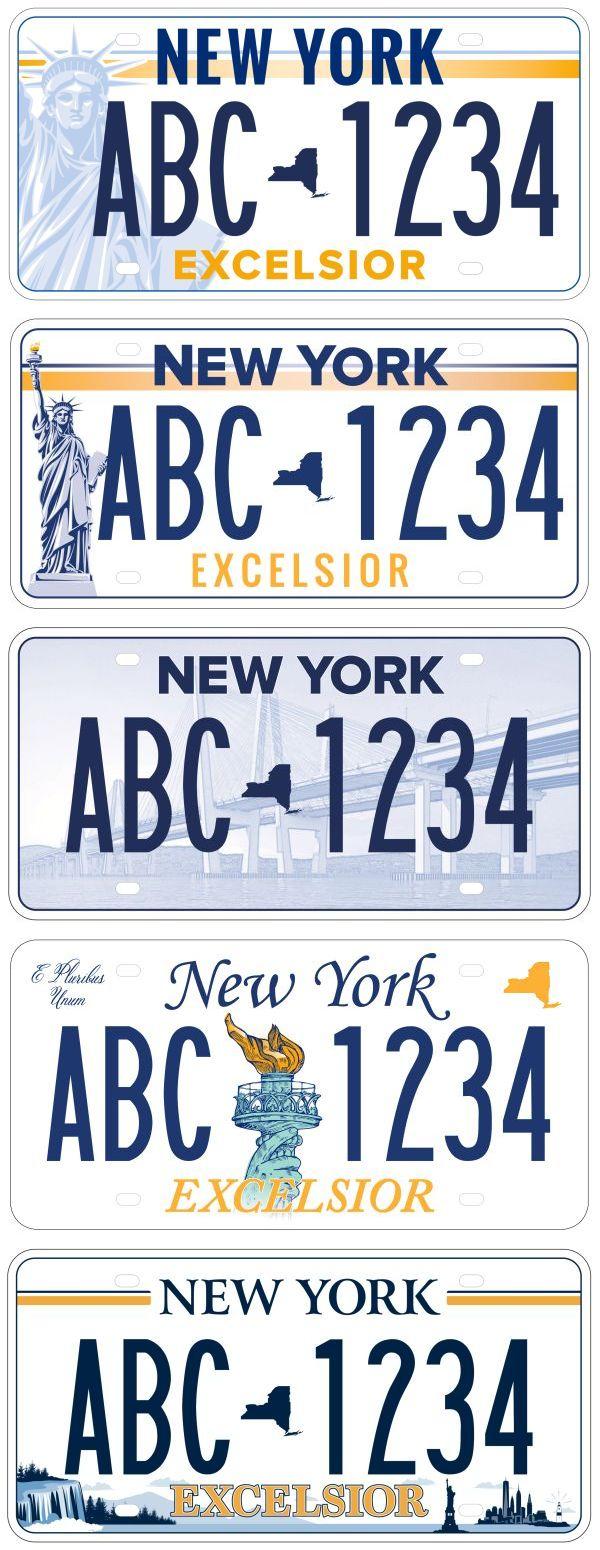 New York Launches Survey To Decide The New License Plate Design Wxxi News