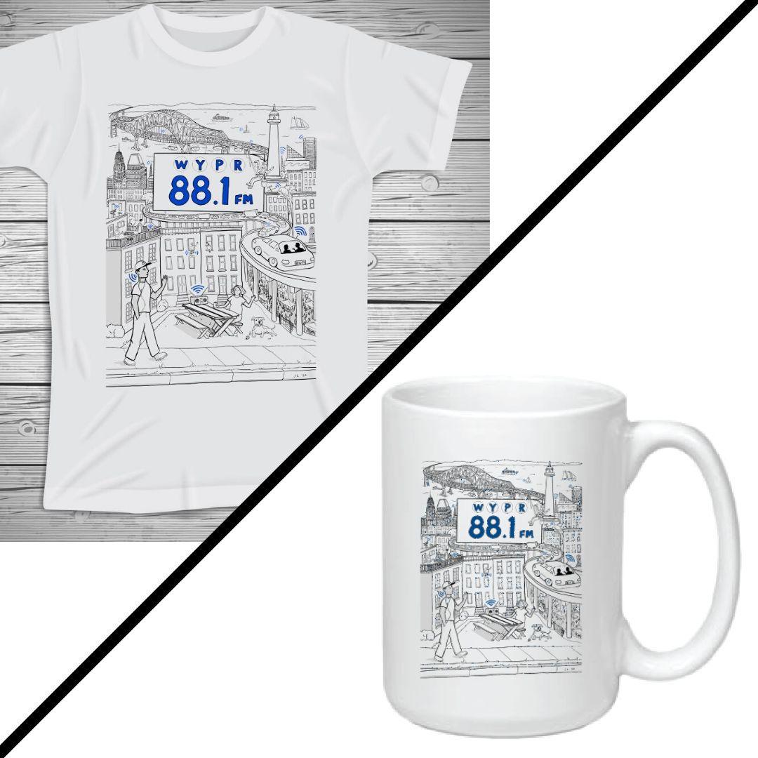 Mug & Shirt Combo WYPR